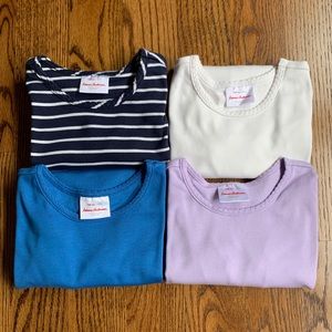 Hanna Andersson Long Sleeve Tee (Set of 4)